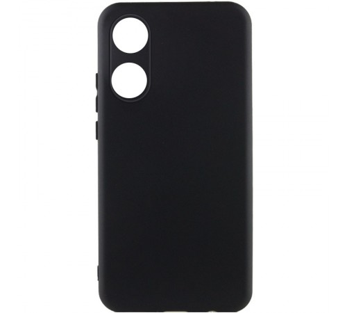 Чохол Silicone Cover Lakshmi Full Camera (A) для Oppo A58 4G Чорний / Black Чохол Silicone Cover Lakshmi Full Camera (A) для Oppo A58 4G Чорний / Black