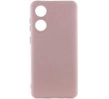 Чохол Silicone Cover Lakshmi Full Camera (A) для Oppo A78 4G Рожевий / Pink Sand