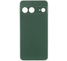 Чохол Silicone Cover Lakshmi Full Camera (AAA) для Google Pixel 7a Зелений / Cyprus Green
