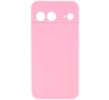 Чохол Silicone Cover Lakshmi Full Camera (AAA) для Google Pixel 7a Рожевий / Light pink