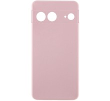 Чохол Silicone Cover Lakshmi Full Camera (AAA) для Google Pixel 8 Рожевий / Pink Sand