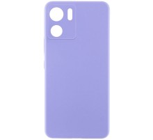 Чохол Silicone Cover Lakshmi Full Camera (AAA) для Motorola Edge 40 Бузковий / Dasheen
