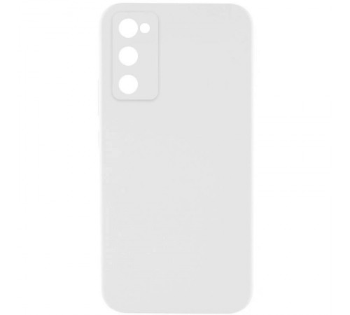 Чохол Silicone Cover Lakshmi Full Camera (AAA) для Samsung Galaxy S20 FE Білий / White