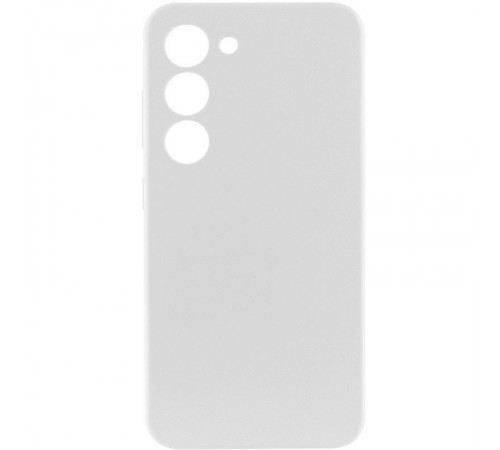 Чохол Silicone Cover Lakshmi Full Camera (AAA) для Samsung Galaxy S22 Білий / White Чохол Silicone Cover Lakshmi Full Camera (AAA) для Samsung Galaxy S22 Білий / White