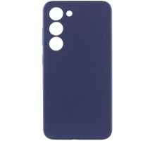 Чохол Silicone Cover Lakshmi Full Camera (AAA) для Samsung Galaxy S22 Темно-синій / Midnight blue