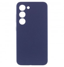 Чохол Silicone Cover Lakshmi Full Camera (AAA) для Samsung Galaxy S22 Темно-синій / Midnight blue