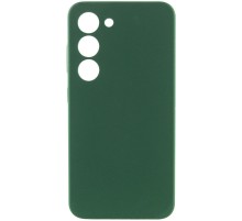 Чохол Silicone Cover Lakshmi Full Camera (AAA) для Samsung Galaxy S22 Зелений / Cyprus Green