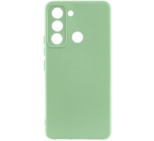 Чохол Silicone Cover Lakshmi Full Camera (AAA) для TECNO Pop 5 LTE М'ятний / Mint