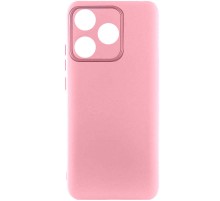 Чохол Silicone Cover Lakshmi Full Camera (AAA) для TECNO Spark 10 Рожевий / Light pink