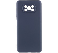 Чохол Silicone Cover Lakshmi Full Camera (AAA) для Xiaomi Poco X3 NFC / Poco X3 Pro Темно-синій / Midnight blue