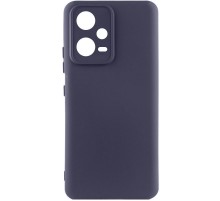 Чохол Silicone Cover Lakshmi Full Camera (AAA) для Xiaomi Poco X5 5G / Redmi Note 12 5G Сірий / Dark Gray