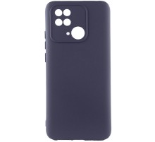 Чохол Silicone Cover Lakshmi Full Camera (AAA) для Xiaomi Redmi 10C Сірий / Dark Gray
