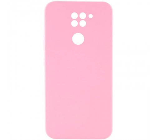 Чохол Silicone Cover Lakshmi Full Camera (AAA) для Xiaomi Redmi Note 9 / Redmi 10X Рожевий / Light pink Чохол Silicone Cover Lakshmi Full Camera (AAA) для Xiaomi Redmi Note 9 / Redmi 10X Рожевий / Light pink