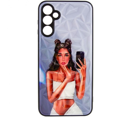TPU+PC чохол Prisma Ladies для Samsung Galaxy A05s Black in White TPU+PC чохол Prisma Ladies для Samsung Galaxy A05s Black in White