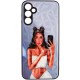 TPU+PC чохол Prisma Ladies для Samsung Galaxy A05s Black in White