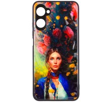 TPU+PC чохол Prisma Ladies для Realme 10 4G Peonies
