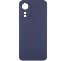Чохол Silicone Cover Lakshmi Full Camera (AAA) для Oppo A78 4G Темно-синій / Midnight blue