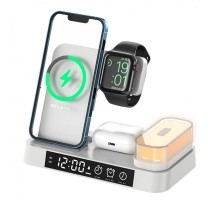 БЗП + годинник + нічник A37 4in1 30W White