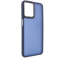 Чохол TPU+PC Lyon Frosted для Motorola Moto E13 Navy Blue