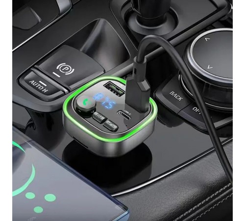 АЗП FM модулятор Borofone BC48 Black