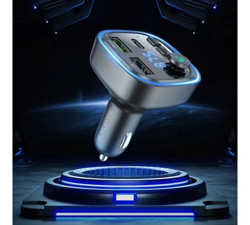 АЗП FM модулятор Borofone BC48 Black