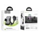 Автотримач Hoco H27 Rock push-type (center console) Black / Gray