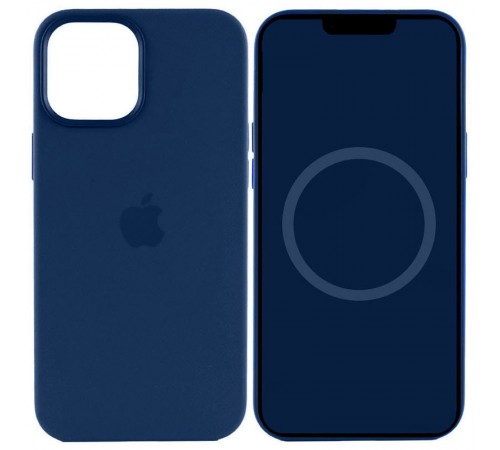 Чохол Silicone case (AAA) with Magsafe and Animation для Apple iPhone 15 Pro (6.1") Синій / Storm Blue