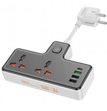 МЗП Hoco AC12A Reise (PD30W/1C3A) +Socket Black