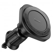 Автотримач Hoco H28 Rainbow ring magnetic (air outlet) Black