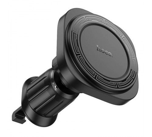 Автотримач Hoco H28 Rainbow ring magnetic (air outlet) Black