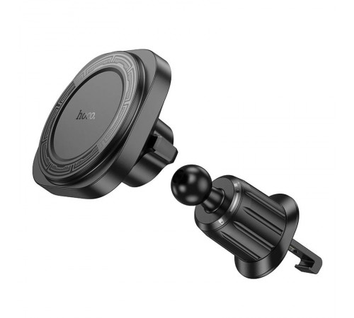 Автотримач Hoco H28 Rainbow ring magnetic (air outlet) Black