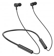 Bluetooth Навушники Hoco ES69 Platium neck-mounted Black