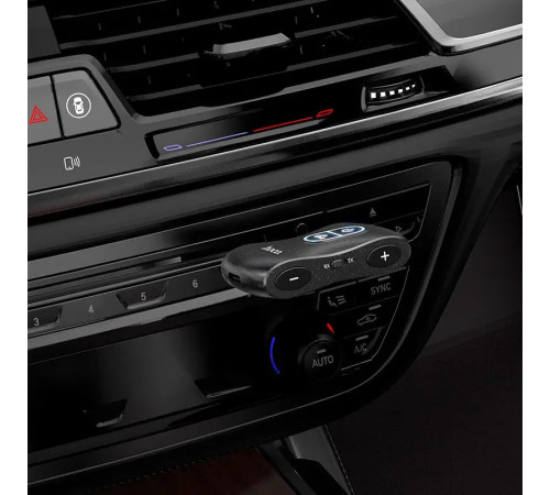 Bluetooth аудіо ресивер/трансмітер Hoco E73 Pro Journey (AUX 3.5mm) Black star
