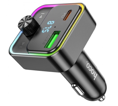 АЗП FM модулятор Hoco E81 Fantasy PD30W+QC3.0 Black АЗП FM модулятор Hoco E81 Fantasy PD30W+QC3.0 Black