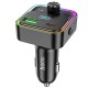 АЗП FM модулятор Hoco E81 Fantasy PD30W+QC3.0 Black