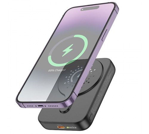 Портативний ЗП Power Bank Hoco J117 Esteem PD20W з БЗП 5000 mAh Black