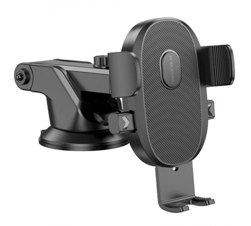 Автотримач Borofone BH93 Grand one-button (center console) Black