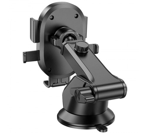 Автотримач Borofone BH93 Grand one-button (center console) Black