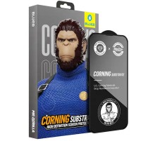 Захисне 2.5D скло Blueo Corning Gorilla Glass для Apple iPhone 14 Pro Max (6.7") Чорний