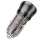 АЗП Borofone BZ25 Journey PD38W (1C/1A) Transparent black