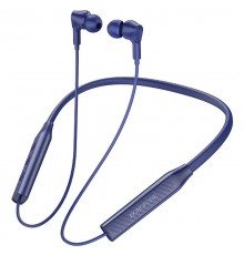 Bluetooth навушники Borofone BE59 Rhythm neckband Blue