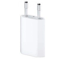 МЗП 5W Power Adapter for Apple (1USB-A) (AAA) (no box) White