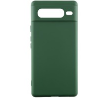 Чохол Silicone Cover Lakshmi (A) для Google Pixel 7 Pro Зелений / Dark green