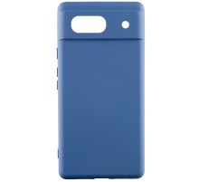 Чохол Silicone Cover Lakshmi (A) для Google Pixel 7a Синій / Navy Blue