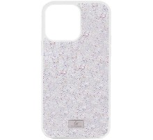 TPU чохол Bling World Rock Diamond для Apple iPhone 15 (6.1") Білий