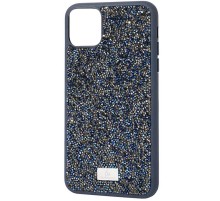 TPU чохол Bling World Rock Diamond для Apple iPhone 15 Pro (6.1") Синій