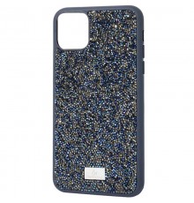 TPU чохол Bling World Rock Diamond для Apple iPhone 15 Pro Max (6.7") Синій