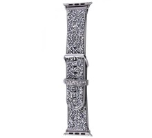 Ремінець Bling World Rock Diamond для Apple Watch 38/40/41/42mm Срібний