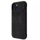 Шкіряний чохол-книжка Nillkin Qin Pro Camshield для Apple iPhone 15 (6.1") Чорний