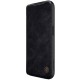 Шкіряний чохол-книжка Nillkin Qin Pro Camshield для Apple iPhone 15 Pro Max (6.7") Чорний